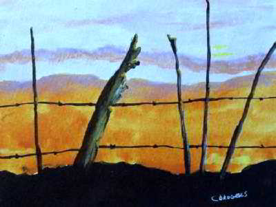 Painting the Skies original watercolor painting